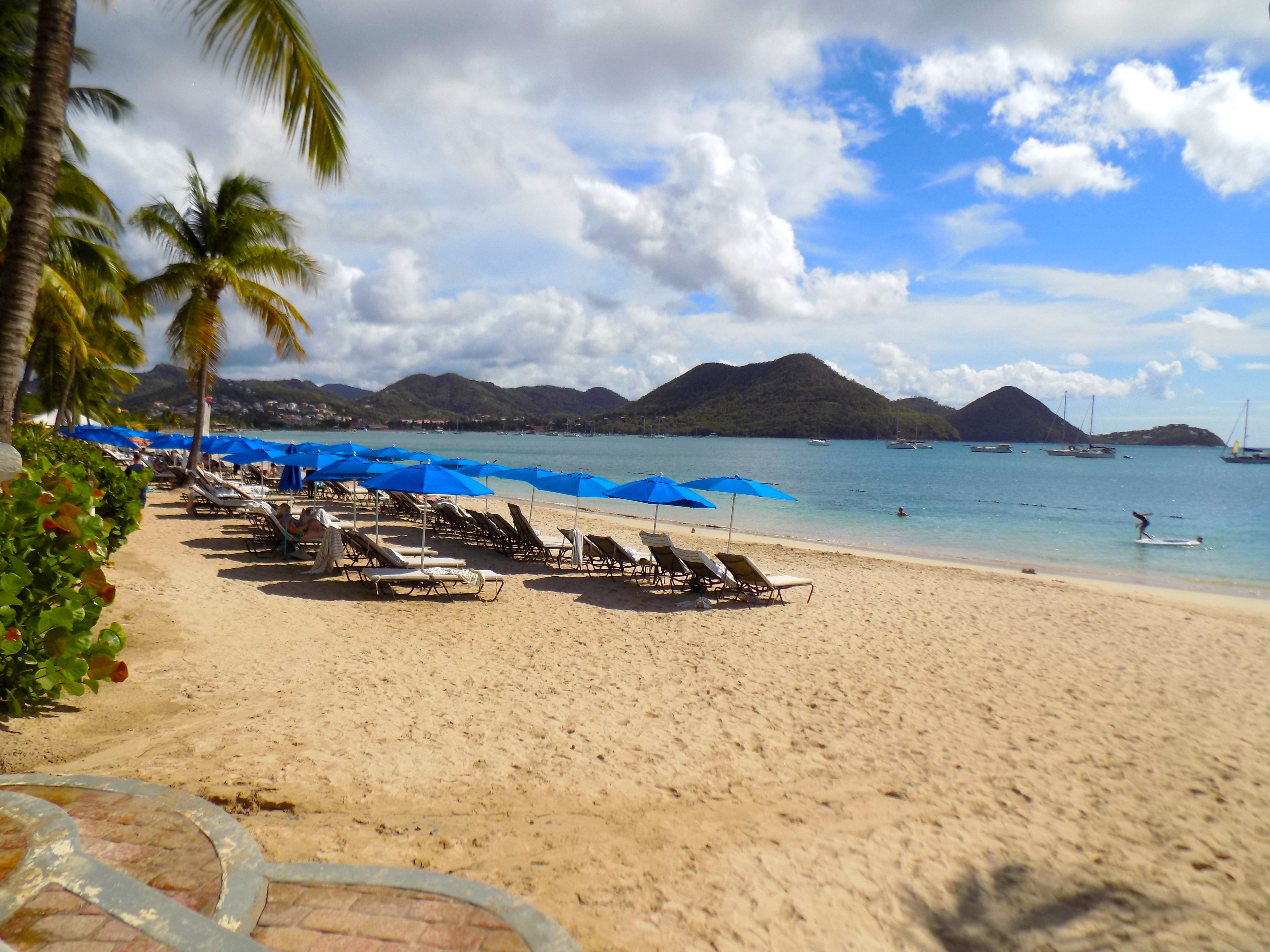 pigeon island beach