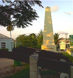 Holetown Barbados monument